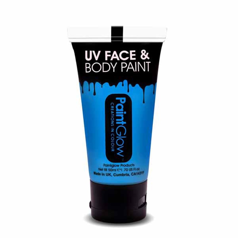 "Spf 50+ Uv Protection With Uv Face & Body 50Ml Bulk Blue"