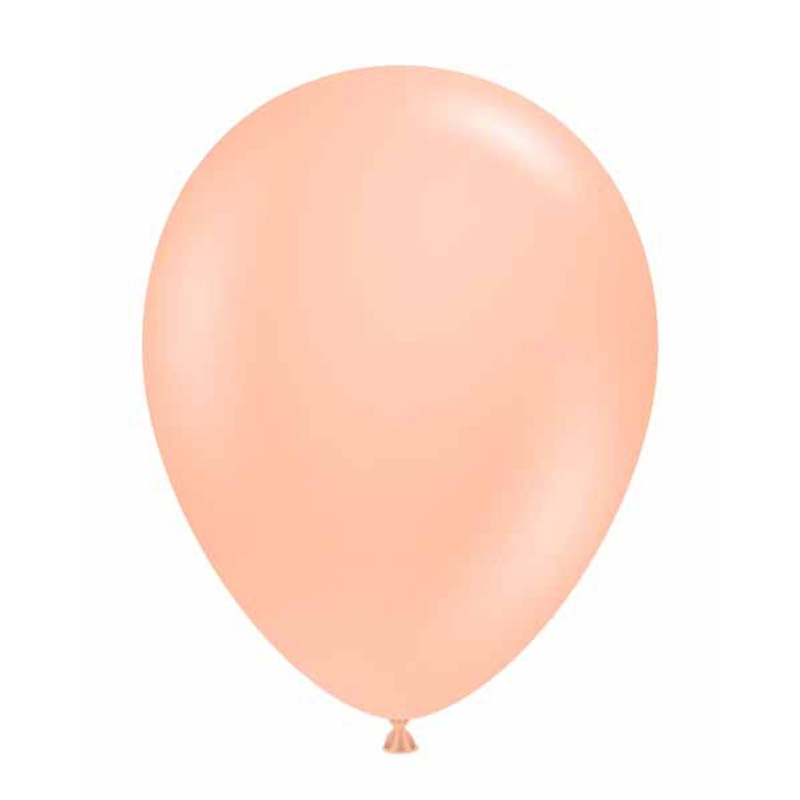 Tuftex Cheeky Peach Latex Balloons (50/Pk)