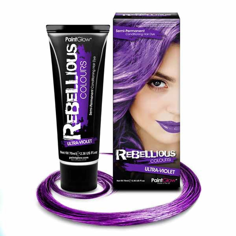 Ultra-Violet Semi-Perm Hair Dye (70Ml)
