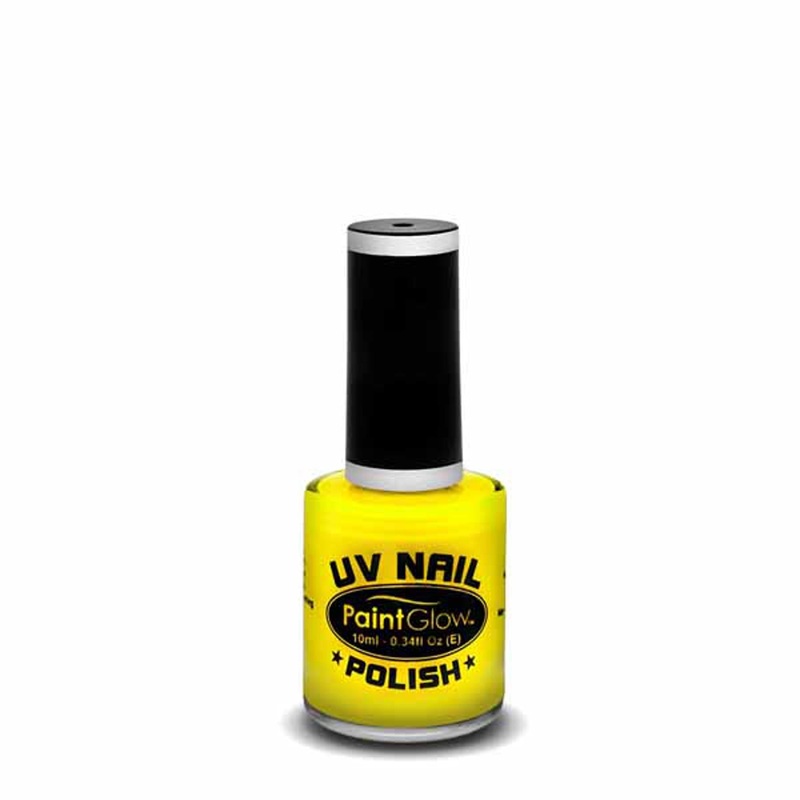 "Uv Yellow Glow Nail Polish - 10Ml Bulk"