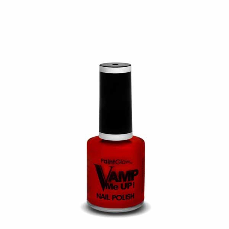 "Vibrant Red 10M Nail Polish Bulk Size"