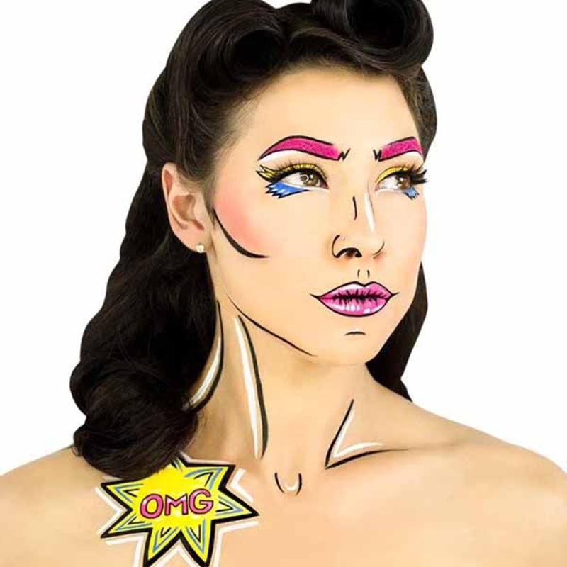 "Pop Rock Stencil Kit"