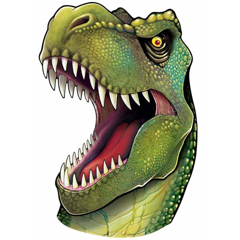 Two-Sided Dinosaur Cutout