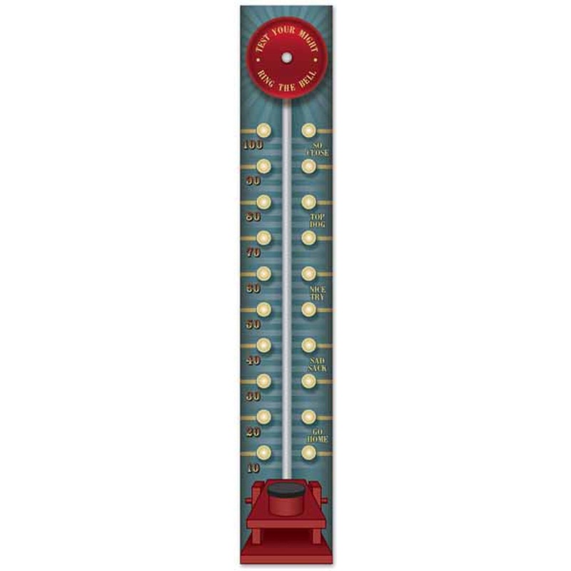 "Vintage Circus Pull-Down Cutout"