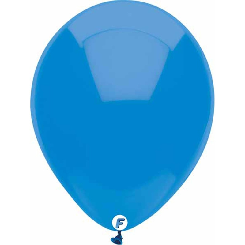 "Funsational Ocean Blue Latex Balloons - 12" 100/Bag"