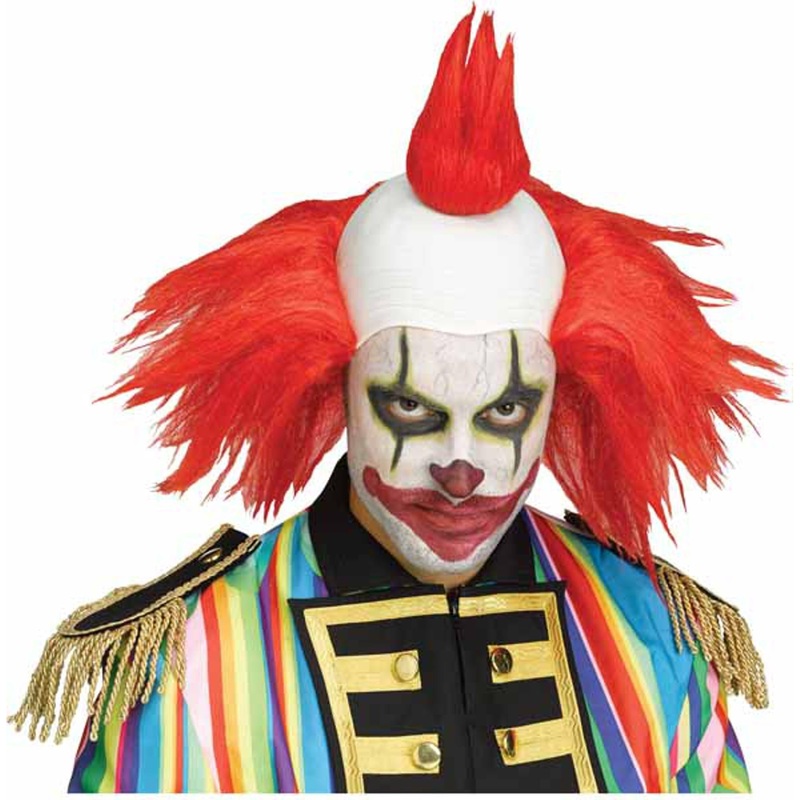Twisted Clown Wig Red