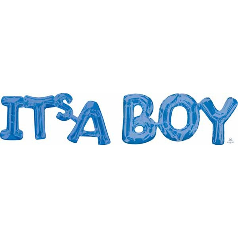 "Its A Boy" Blue Block Set (20 Pieces)