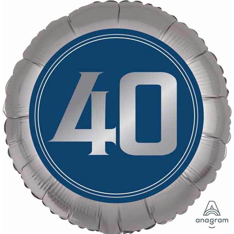 "Happy Birthday Man 40 Balloon Package"