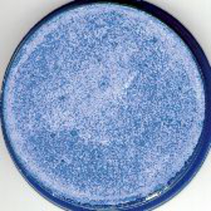 "Shine With Snazaroo: Blue Sparkle Face Paint"