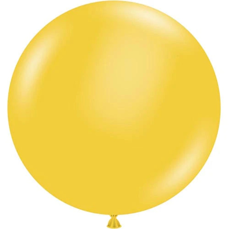 Tuftex Goldenrod 36 Latex Balloons (2/Pk)