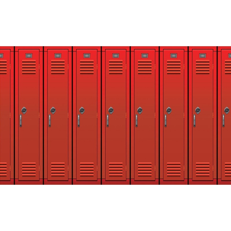 "Locker Room Background Decoration"