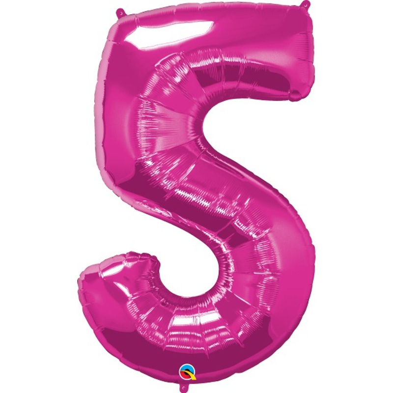 "Vibrant Magenta Number 5 Strip - 16" Packaged"