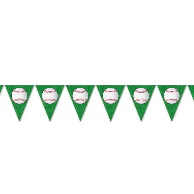 "Get Game Ready With Our Baseball Pennant Banner!"