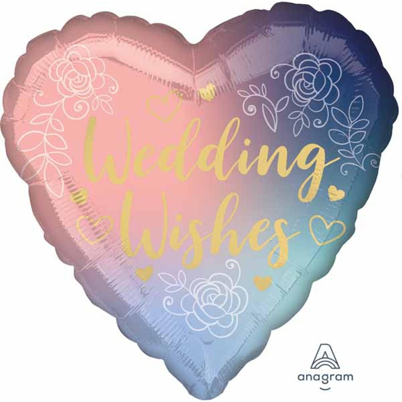 Twilite Lace Heart-Shaped Wedding Balloons (40 Pack)