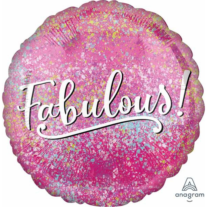 "Party Perfect: Pink Fabulous 18" Balloon Package"