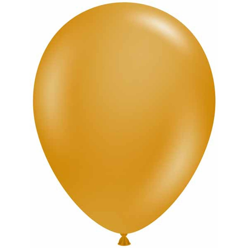 "Tuftex Gold Metallic Balloons (50/Pk)