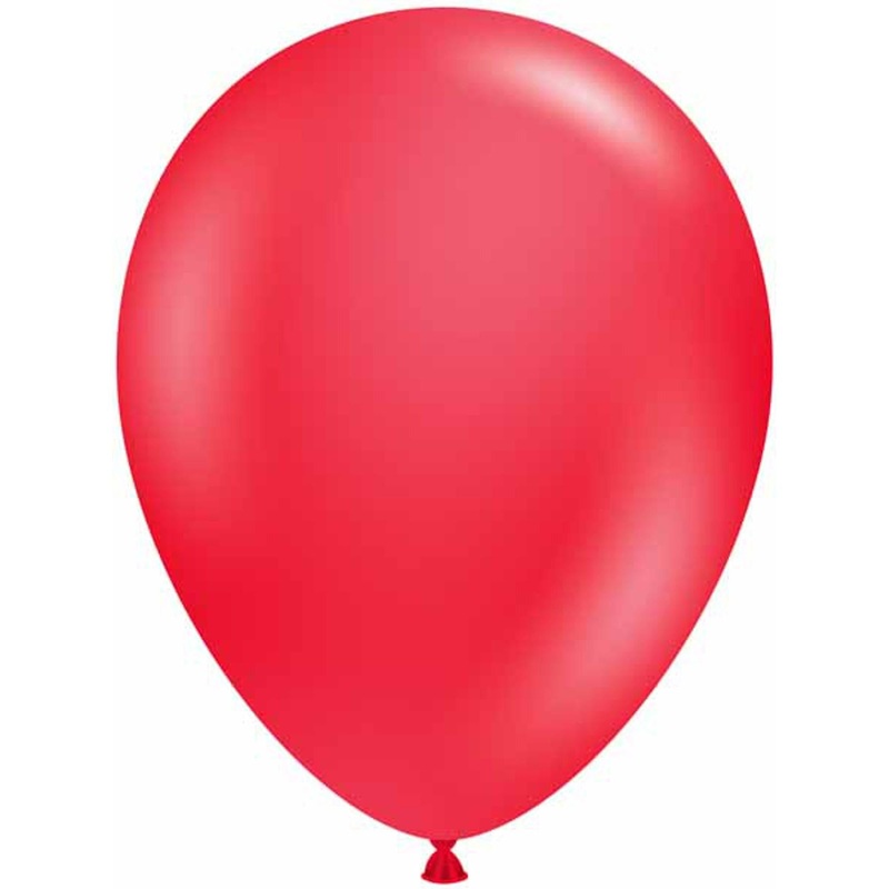 Tuftex Red Latex Balloons 17" (50 /Pk)