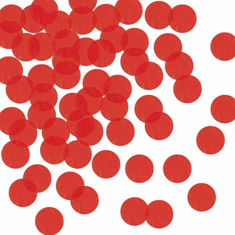 "Tissue Confetti Red 8.8 Oz/Pk - Festive Party Decor"