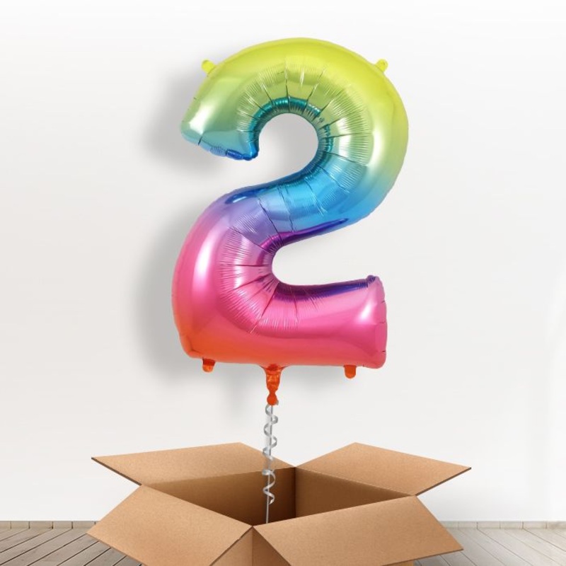 Rainbow 2 Balloon in a Box