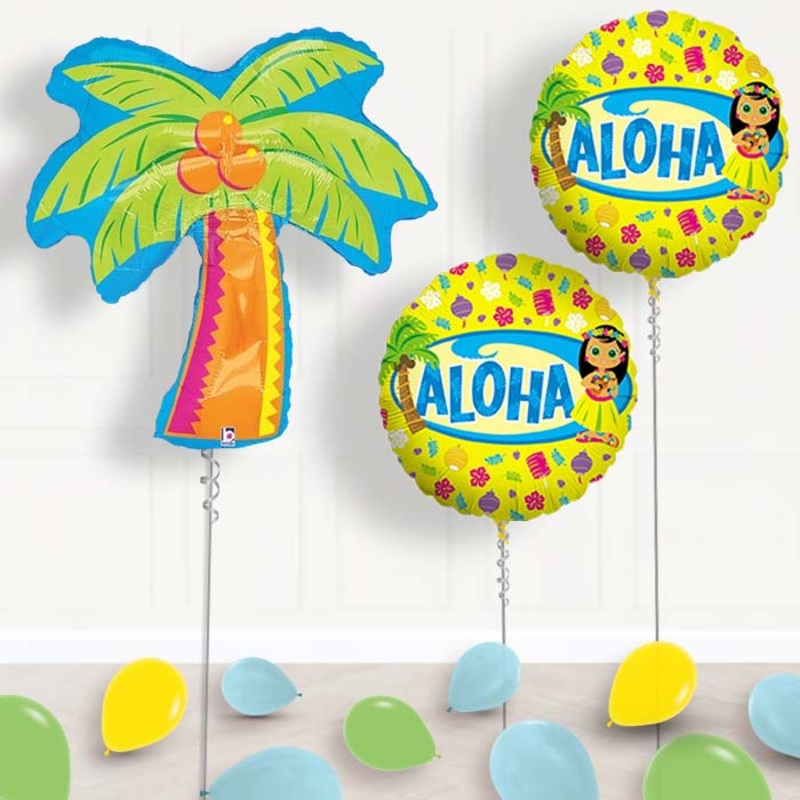 Palm Tree Balloon Display in a Box
