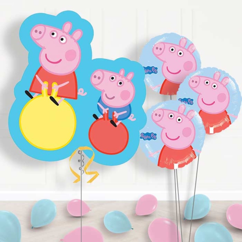 Peppa and George Balloon Display Package