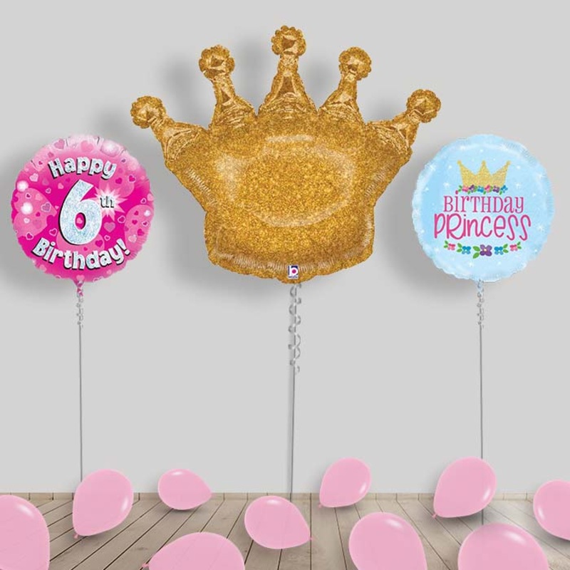 Princess Balloons Display Package in a Box