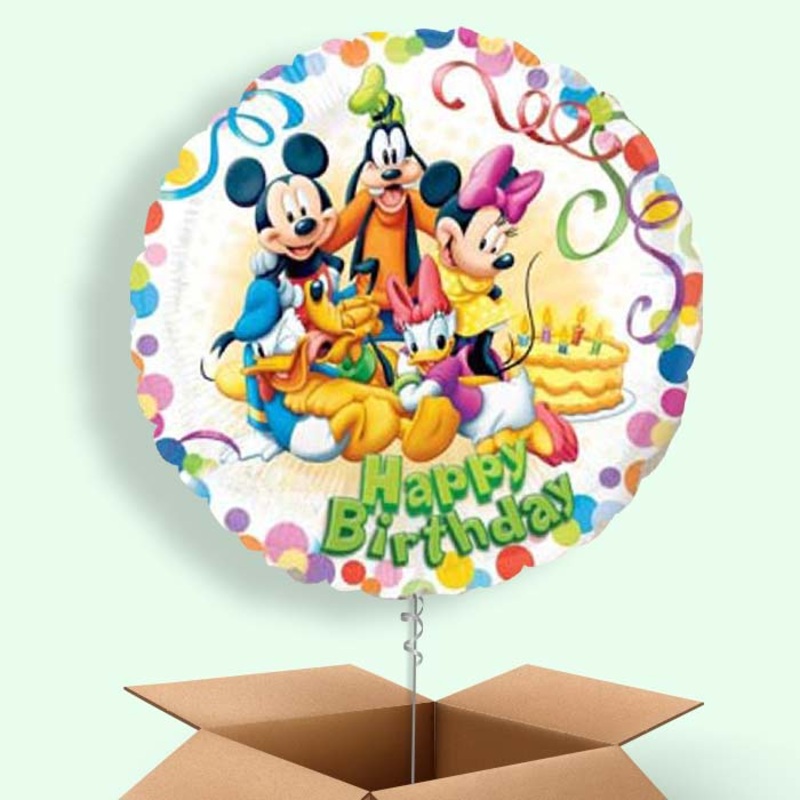 Mickey Mouse Balloon in a Box (Friends)