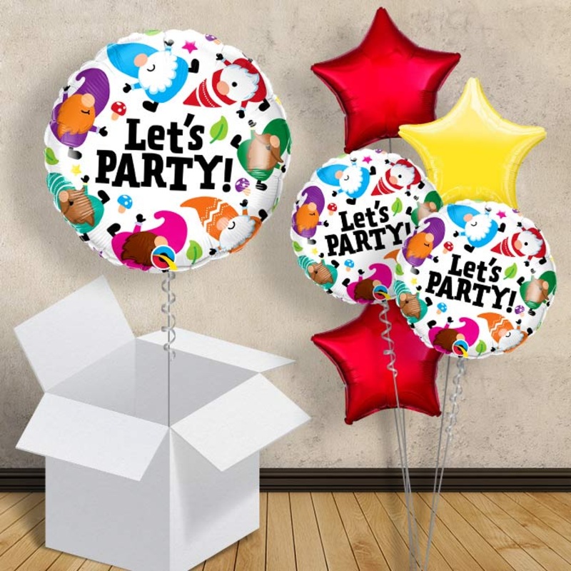 Party Gnome Balloon in a Box