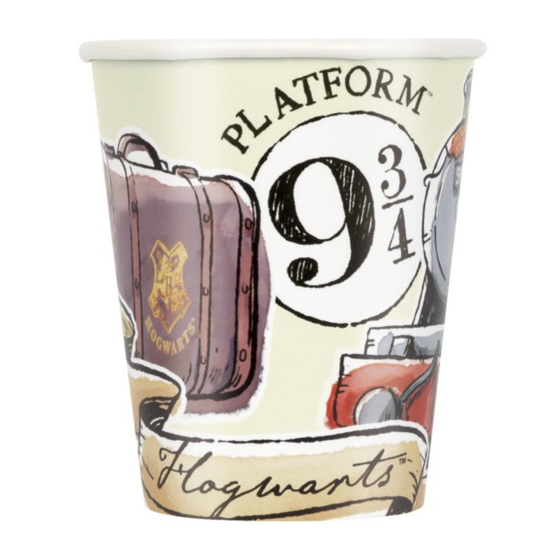 Magical Harry Potter Paper Cups Pack of 8