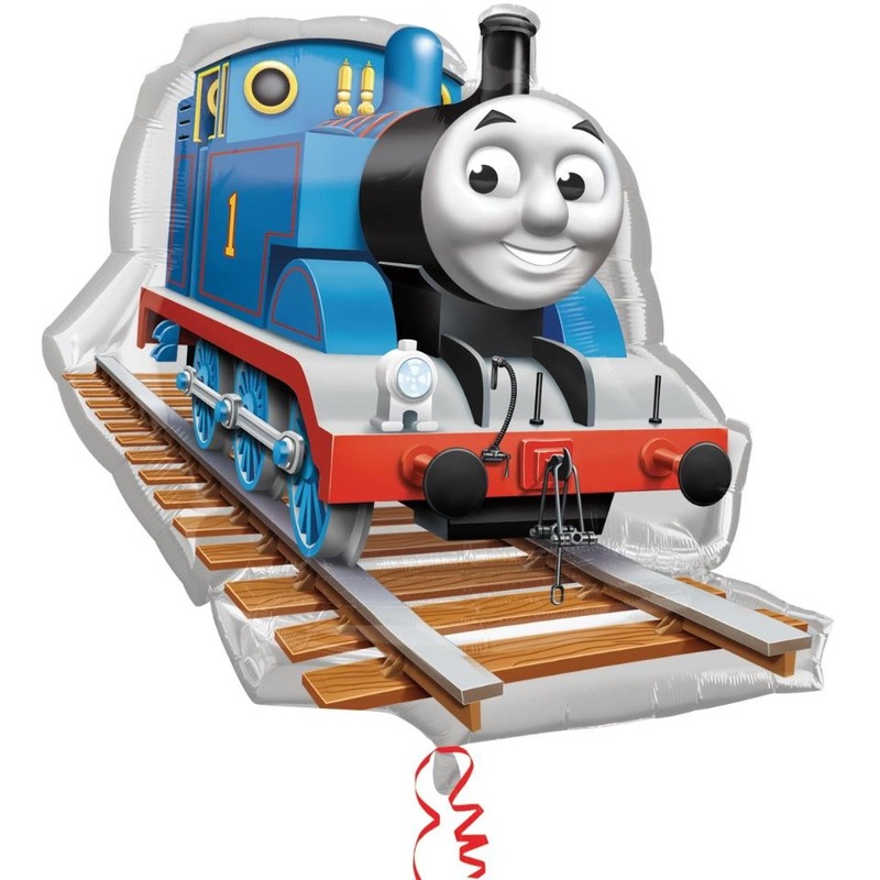 Shaped Thomas the Tank Engine Foil Balloon