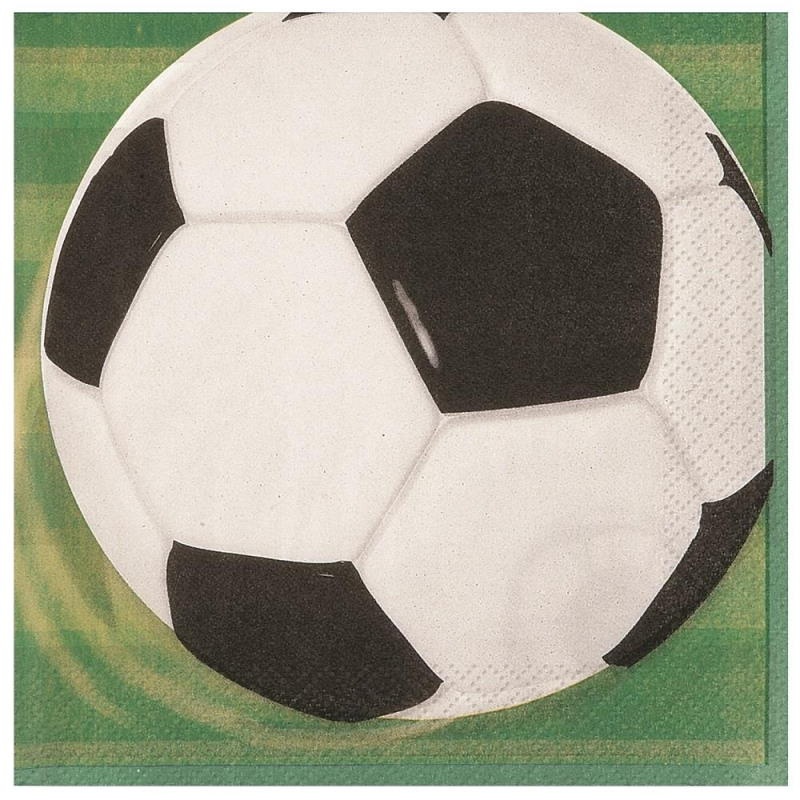 Football Napkins Pack of 16