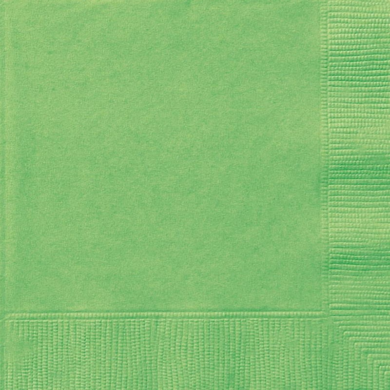 Green Party Napkins | Serviettes Pack of 20