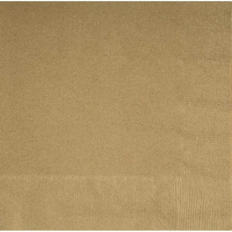 Gold Party Napkins | Serviettes Pack of 20