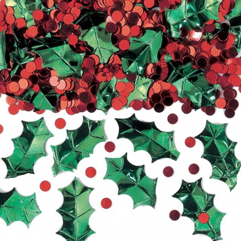 Christmas Confetti - Holly Confetti