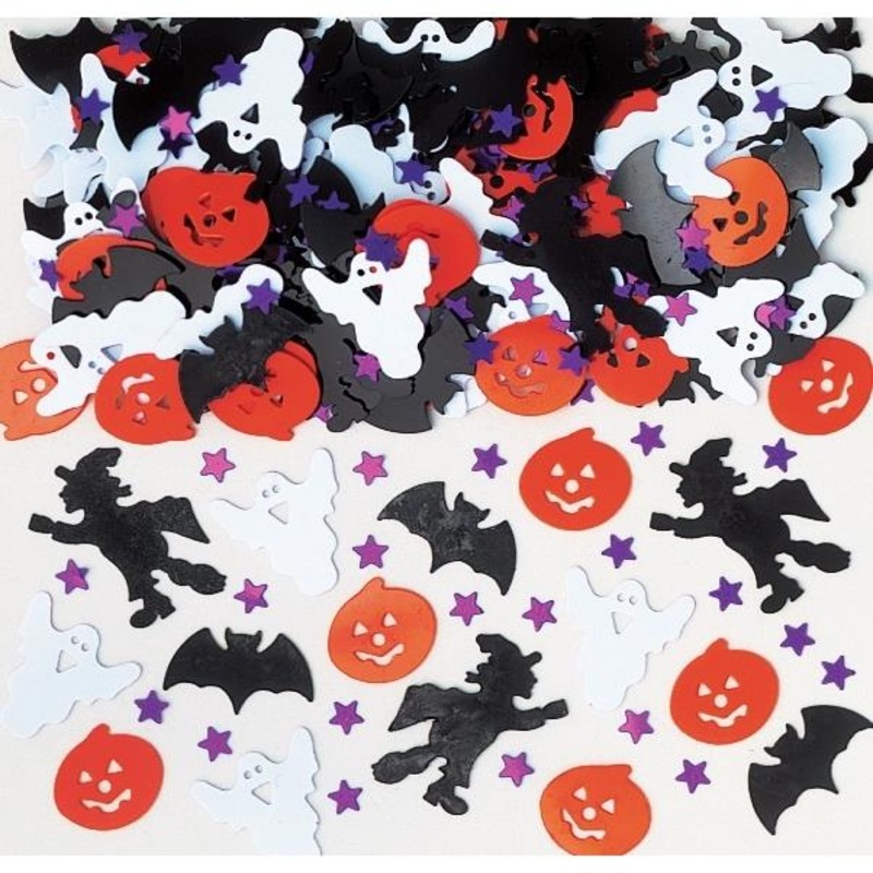 Halloween Confetti Pumpkins & More