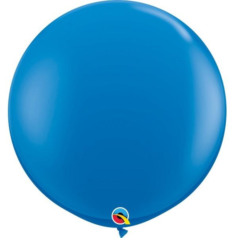 Big Dark Blue Balloon 36 Inch Pack of 2