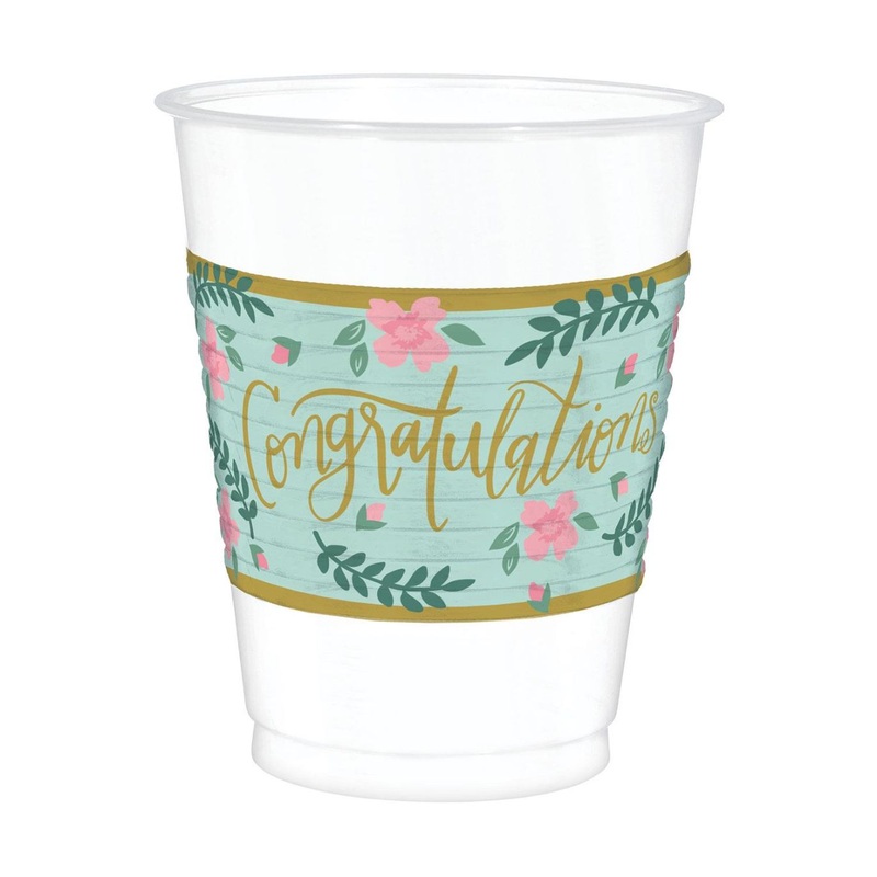 Mint To Be Hen Party & Engagement Cups Pack of 25