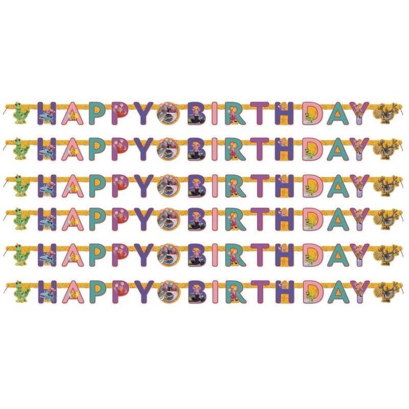 Clangers Happy Birthday Paper Letter Banner - Buy Online