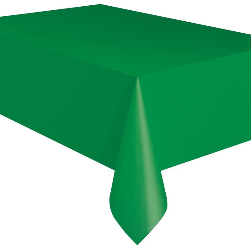 Emerald Green Party Tablecover | Tablecloth - Buy Online