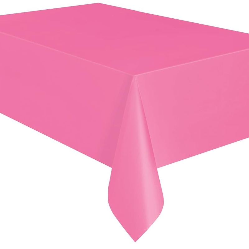 Hot Pink Party Tablecover | Tablecloth - Buy Online