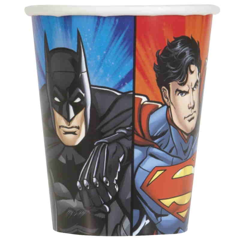 Justice League Party Cups Pack of 8
