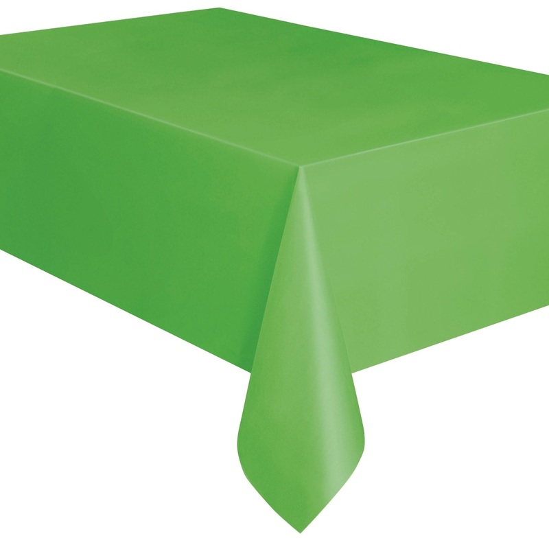 Lime Green Party Tablecover | Tablecloth - Buy Online