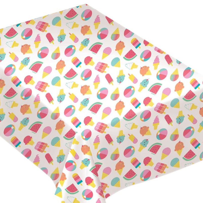 Just Chillin Ice Cream Party Tablecover - Buy Online