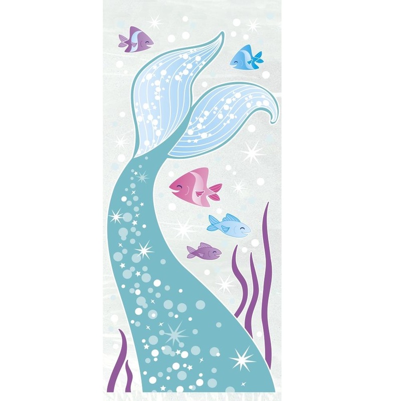 Mermaid Cellophane Party Bags Pack of 20