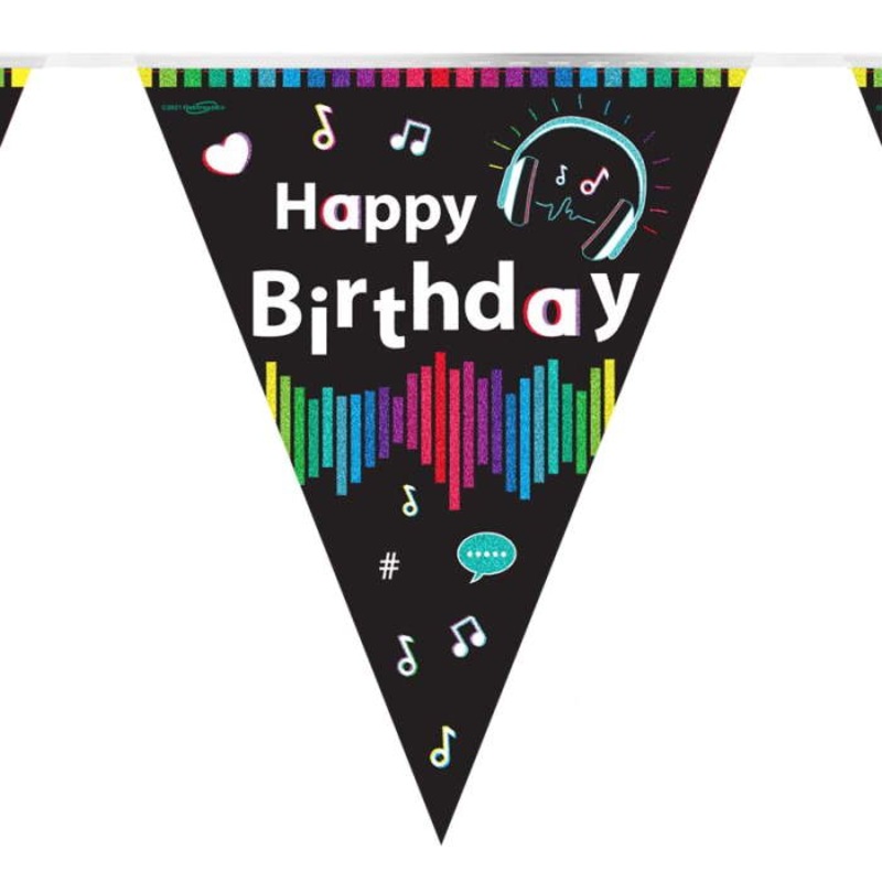 Bunting for Birthday - Music & Headphones