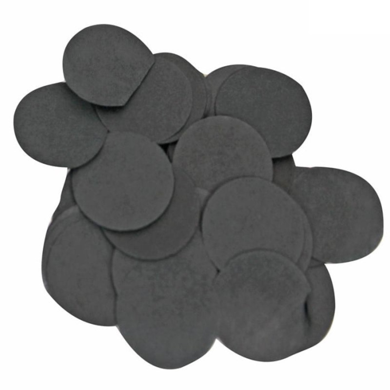 Black 25mm Paper Table Confetti | Decoration
