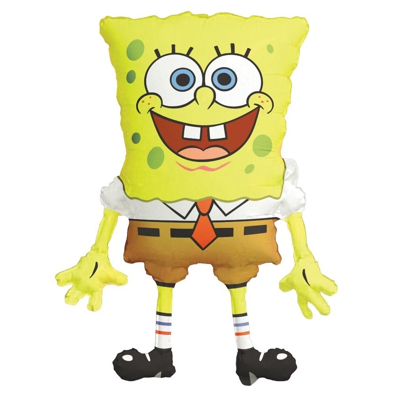 Spongebob Shaped Balloon (Foil)