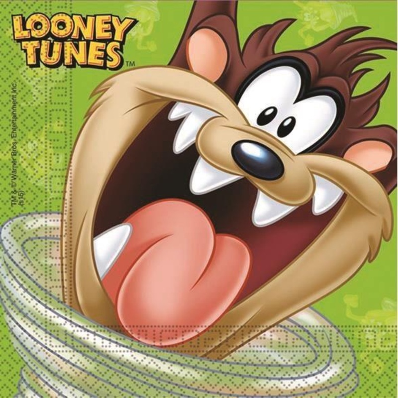 Looney Tunes Party Napkins Pack of 20