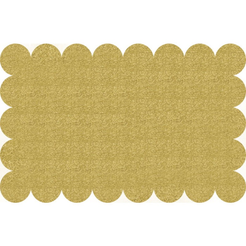 Gold Plastic Placemats Pack of 8