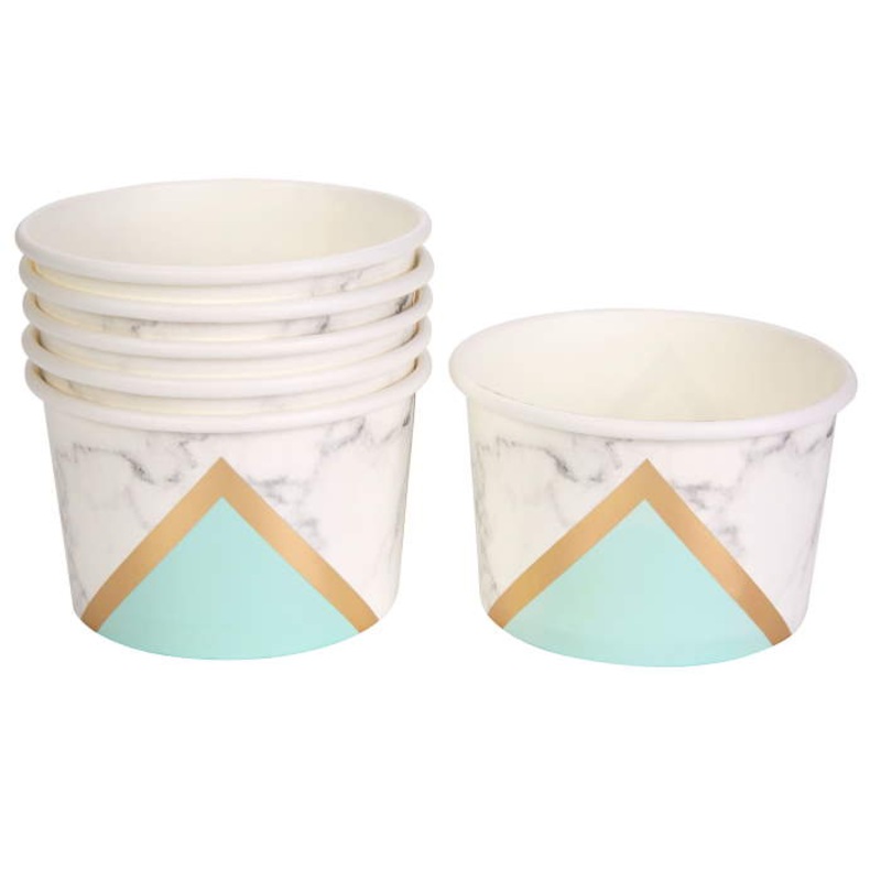 Mint Green | Marble Party Treat Tub Pack of 8